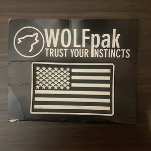 Official WolfPak American flag patch 🇺🇸